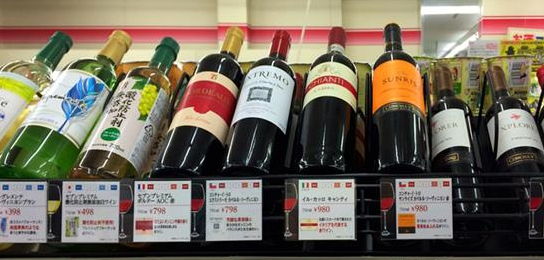 日本众多食品包括葡萄酒等相继涨价