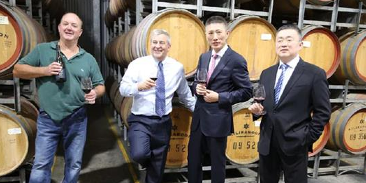 澳洲歌浓酒庄50%的葡萄酒将会出口到中国大陆市场销售