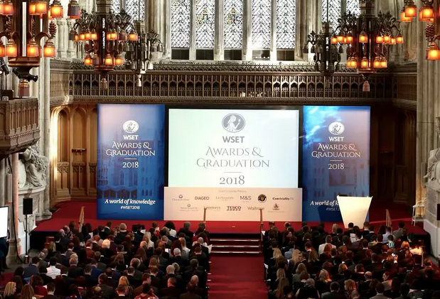 WSET年度颁奖及毕业典礼日前在伦敦市政厅隆重举办