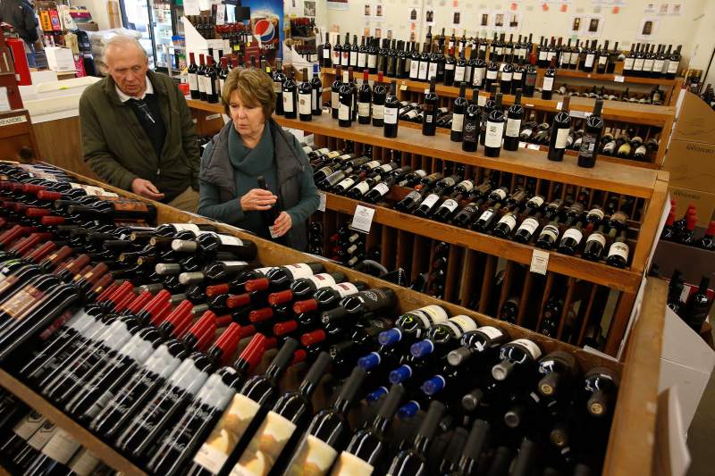2017年美国市场的葡萄酒运输量增长1.3%