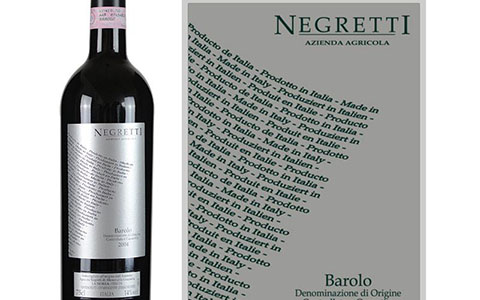 意大利美酒推荐:2004年内格雷迪酒庄巴罗洛红葡萄酒