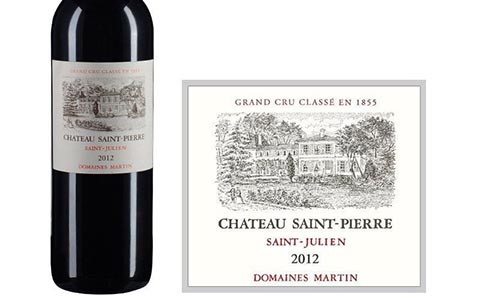 2012年圣皮埃尔城堡红葡萄酒价格是多少？