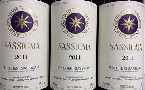 意大利受热捧的葡萄酒品牌介绍