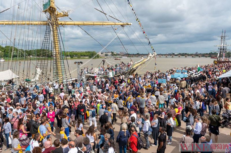 波尔多葡萄酒节20周年：美酒文化盛宴与高桅帆船赛碰撞的夏日狂欢