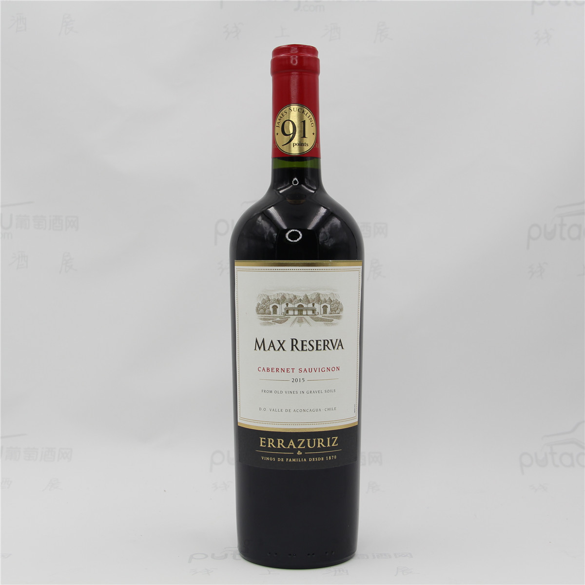 智利阿空加瓜谷伊拉苏酒庄赤霞珠迈克斯珍藏MAX Reserva干红葡萄酒