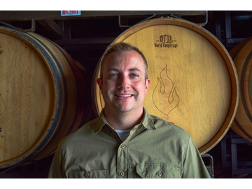 Brandon Reitz担任Matchbook葡萄酒公司的首席酿酒师