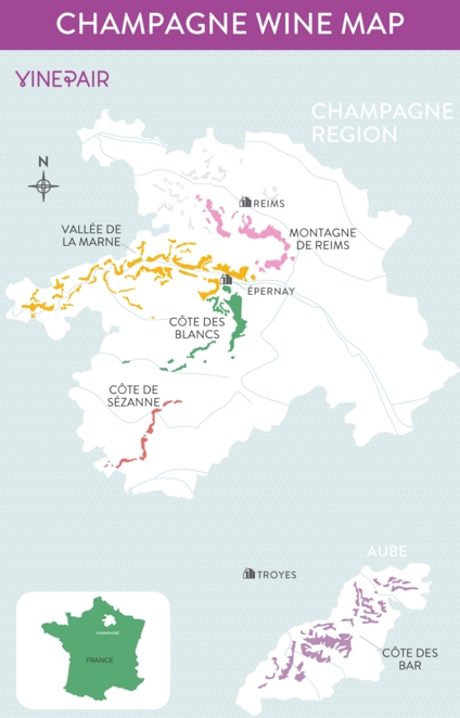 法国香槟区有多少个小产区？