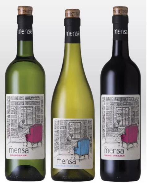 Overhex葡萄酒公司联合南非银行SPOEGWOLF宣传推广Mensa葡萄酒品牌