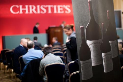 佳士得拍卖行在瑞士日内瓦举办葡萄酒拍卖会