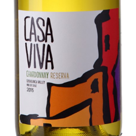 智利兰佩谷卡萨天堂霞多丽珍藏干白葡萄酒