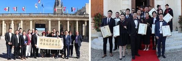 胜金莎董事会被法国授予“波尔多骑士勋章”国家荣誉