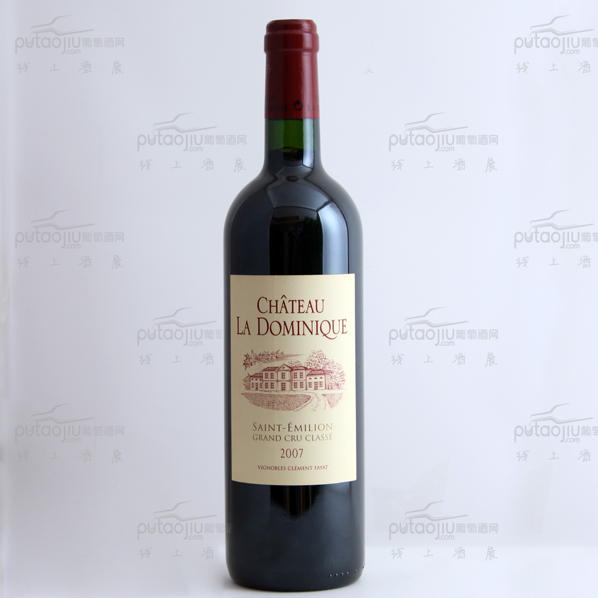 法国圣埃美隆多米尼克城堡混酿AOC法定产区干红葡萄酒