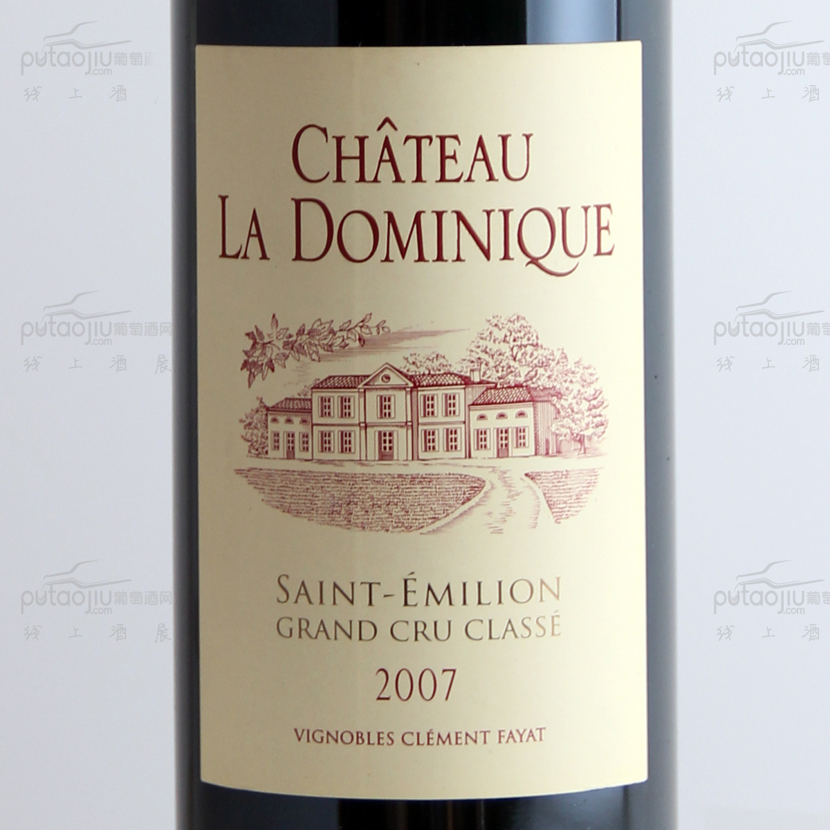 法国圣埃美隆多米尼克城堡混酿AOC法定产区干红葡萄酒