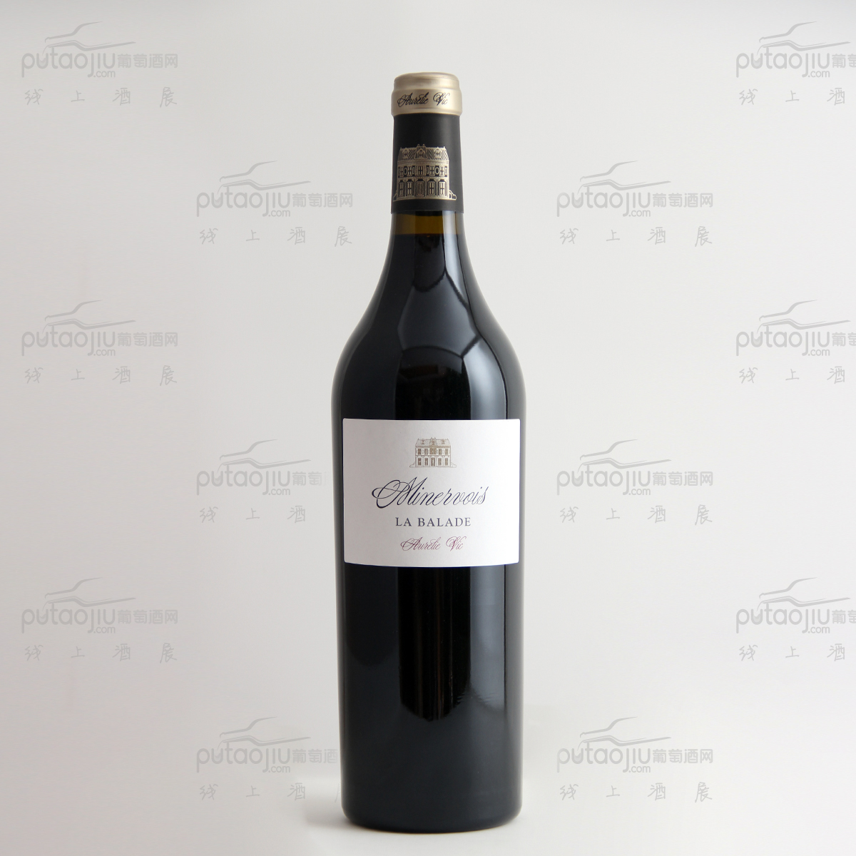 法国朗格多克鲁西荣Les Domaine Robert Vic酒庄混酿漫步米内尔瓦AOP干红葡萄酒