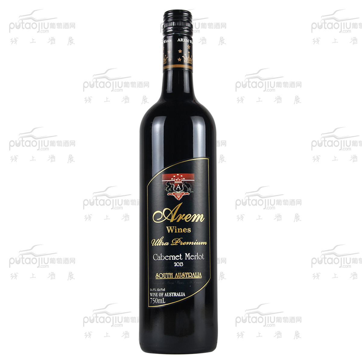澳大利亚高奔产区澳宝红酒庄混酿超优质黑宝干红葡萄酒