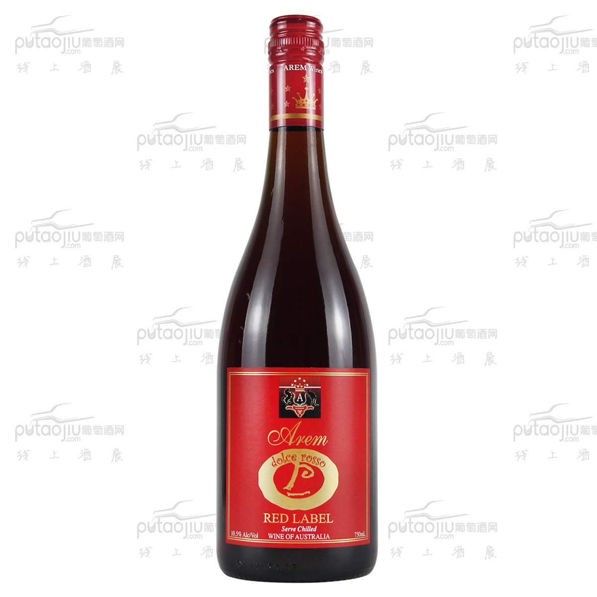 澳大利亚高奔产区澳宝红酒庄混酿红宝甜红葡萄酒