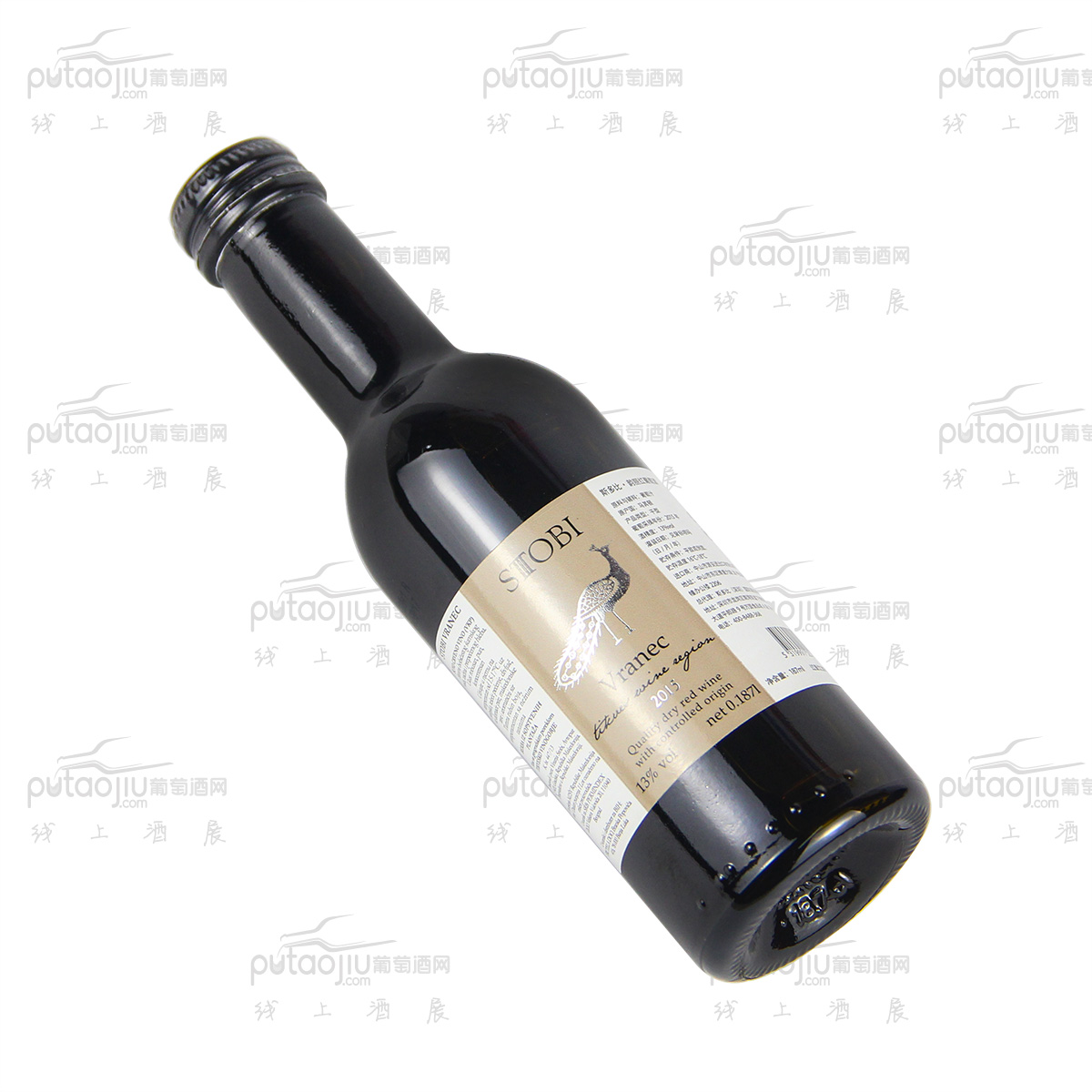 STOBI斯多比酒庄(Vranec)韵丽187ml A级干红葡萄酒小众国家原装进口北马其顿红酒