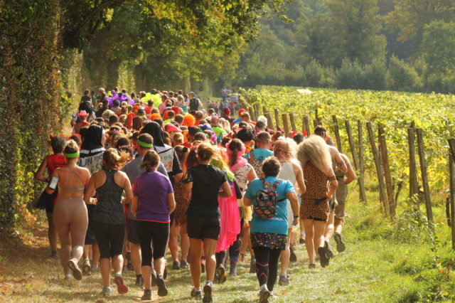 葡萄酒贸易团队成员参加RUN BACCHUS跑步活动
