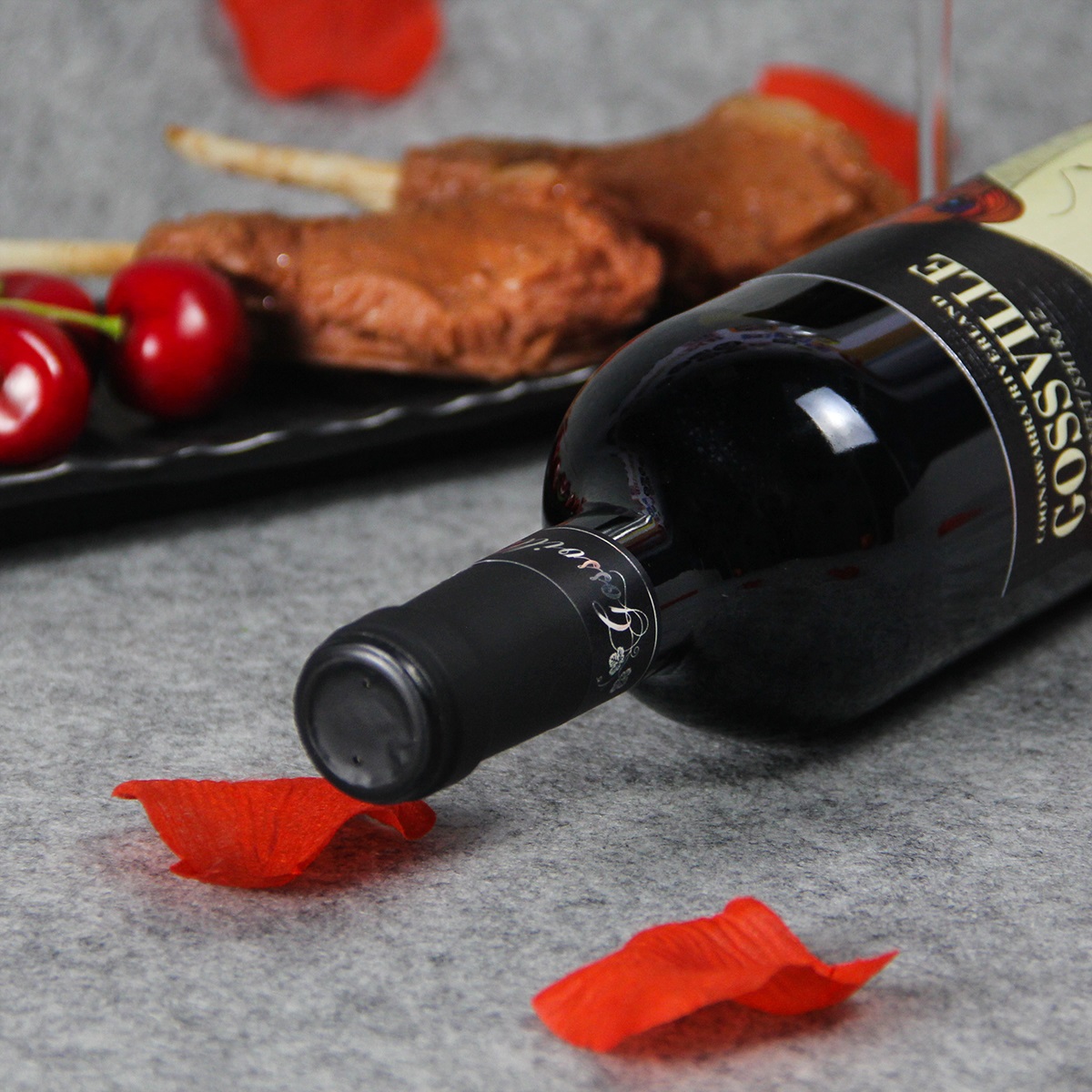澳大利亚库纳瓦拉波蒂亚山谷酒庄赤霞珠西拉高斯维尔精选混酿干红葡蔔酒红酒