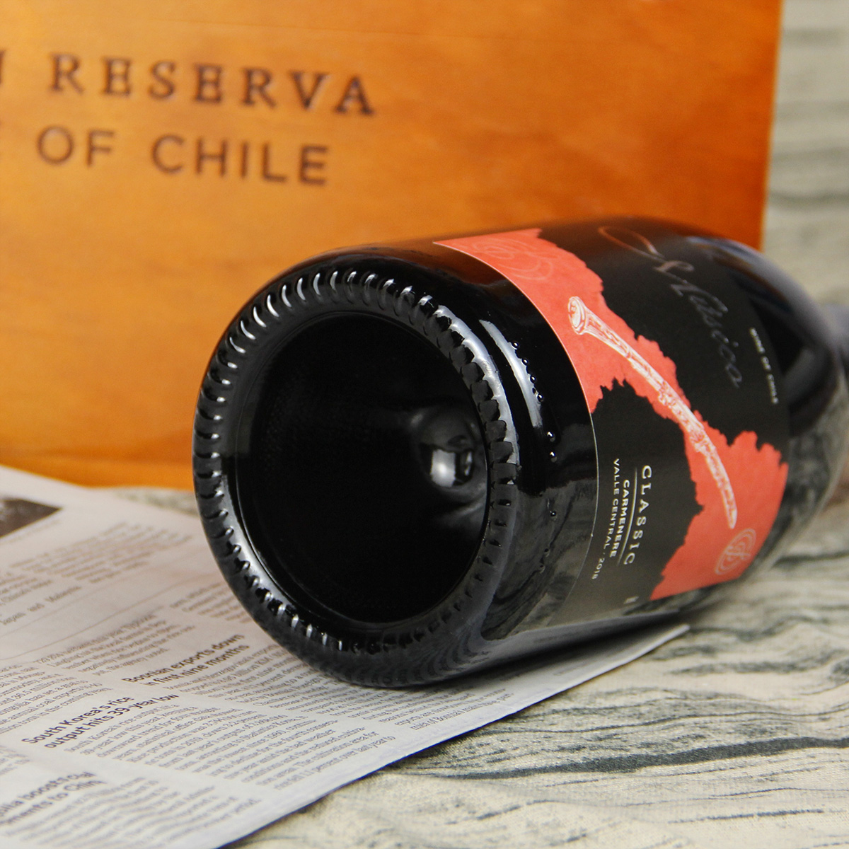 智利中央山谷Musico酒庄音乐家黑管佳美娜红葡萄酒红酒