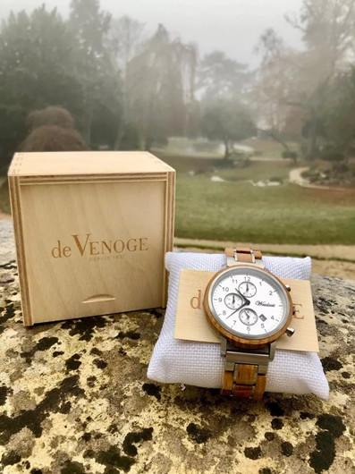 法国de Venoge酒庄使用橡木桶来制作手表
