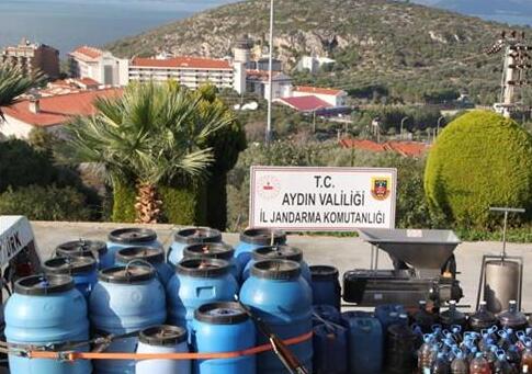 土耳其警方逮捕四名非法制造葡萄酒的人士