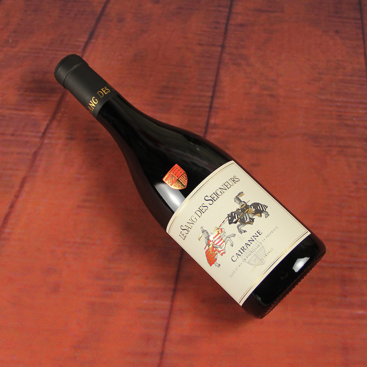 法国罗纳河谷圣血庄园混酿给汉AOP干红葡萄酒