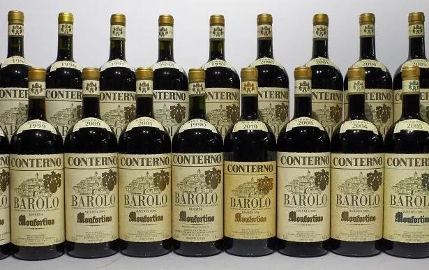 56瓶1.5升装巴罗洛存酿干红拍卖价高达9.6万欧元