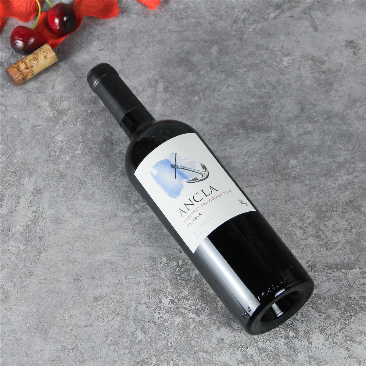 智利中央山谷安可拉珍藏赤霞珠红葡萄酒红酒