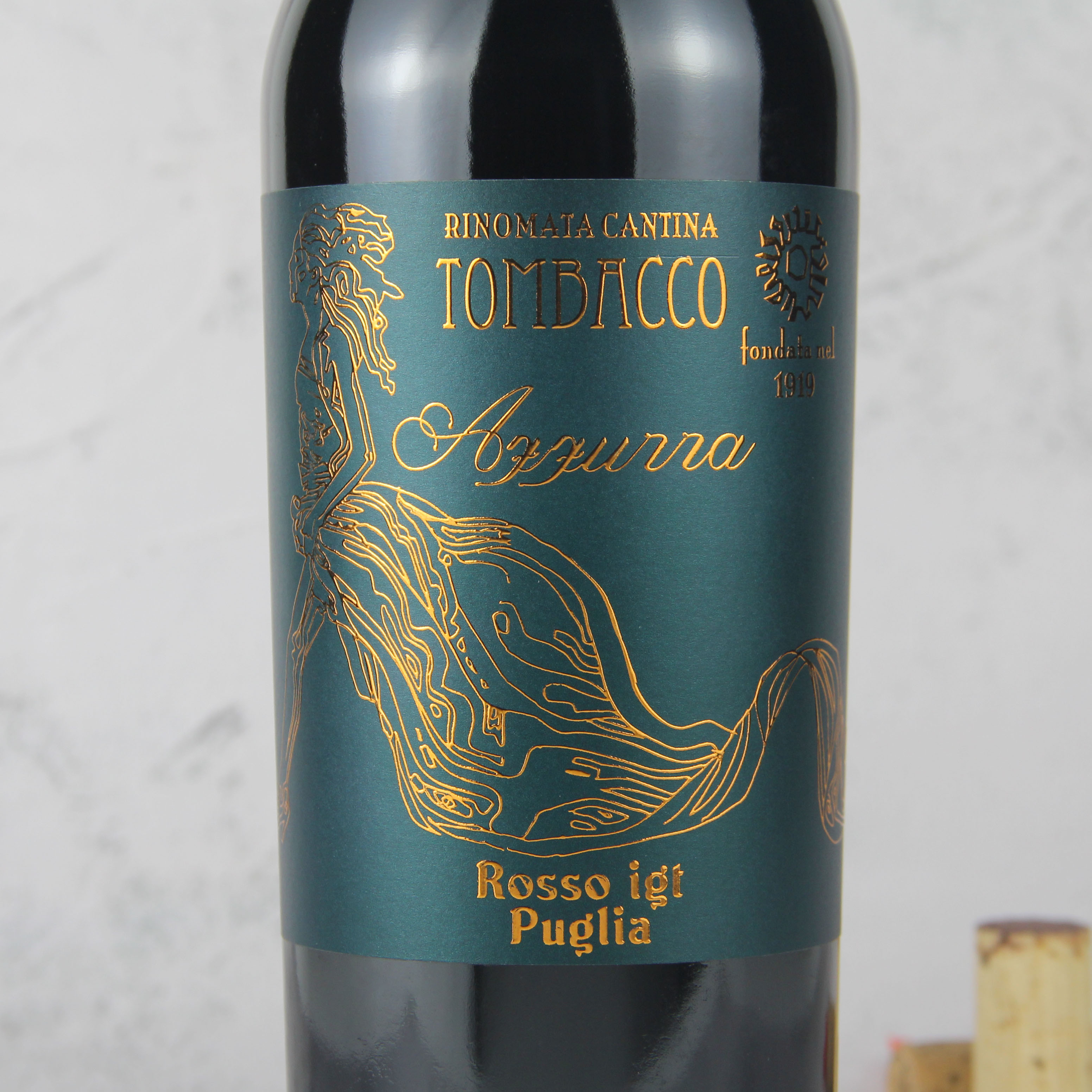 意大利普里亚百年纪念干红葡萄酒红酒