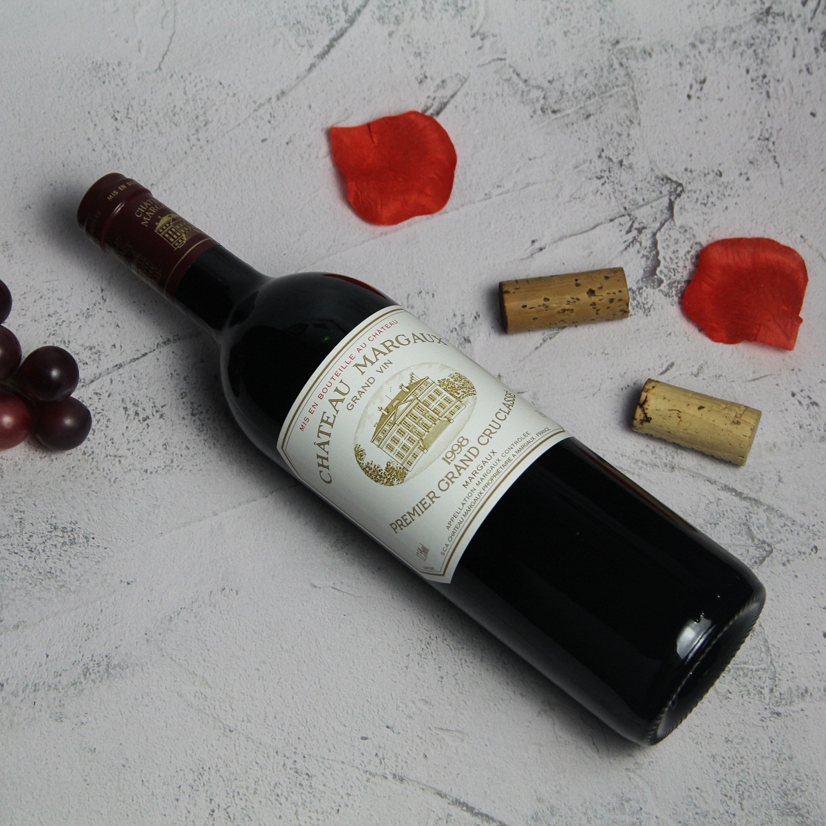 法国波尔多玛歌酒庄干红葡萄酒红酒1998