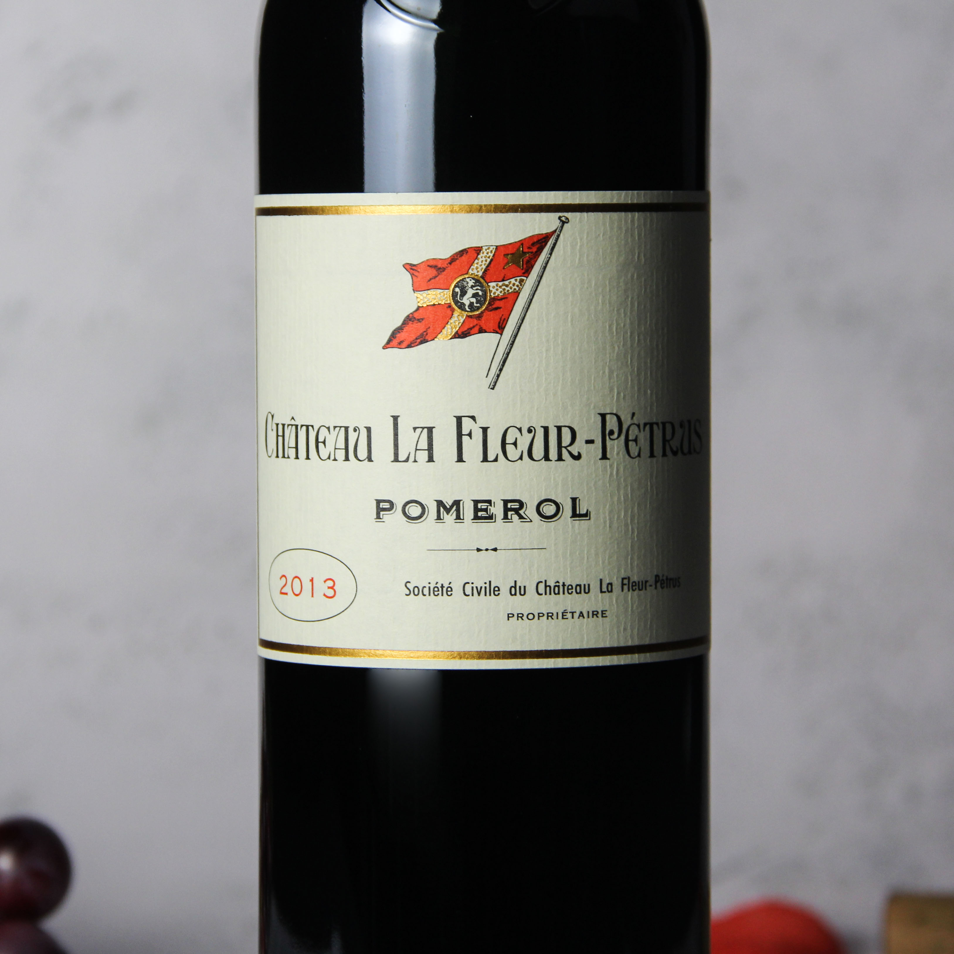 法国波尔多波美侯柏图斯之花红葡萄酒红酒2013