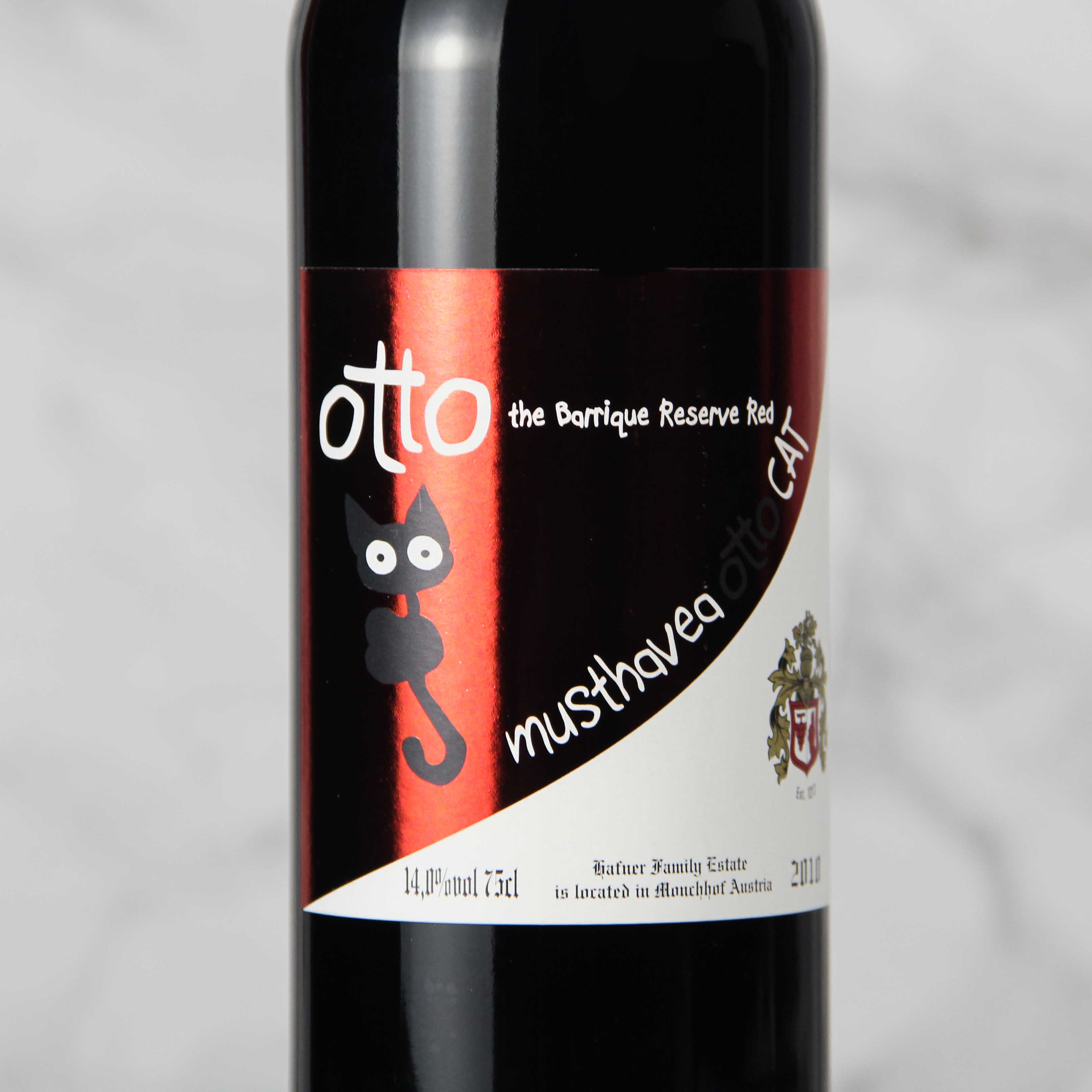 奥地利布尔根兰奧圖木桶窖藏红葡萄酒红酒