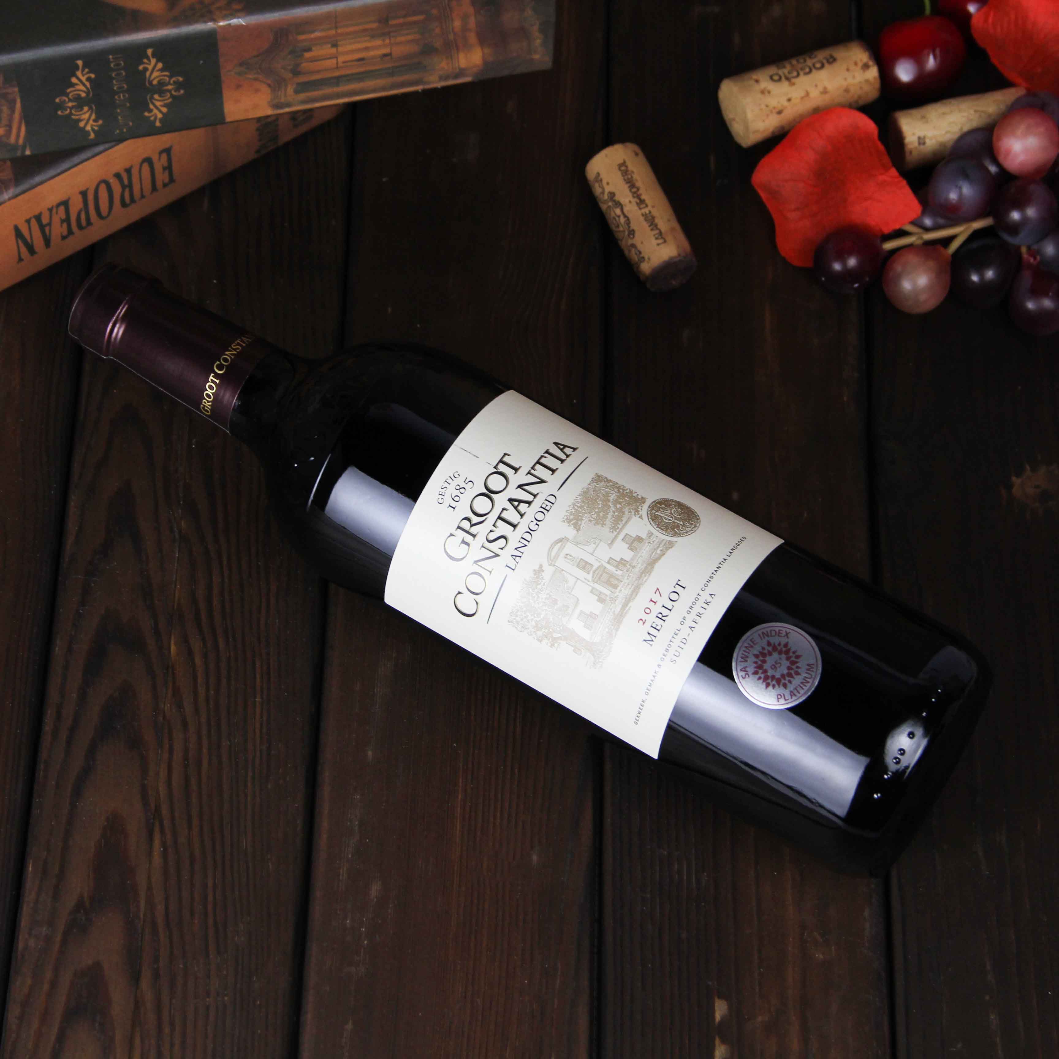 南非开普敦古特·康斯坦提亚酒庄梅洛红葡萄酒红酒
