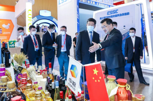 长城葡萄酒亮相2021年中国自主品牌博览会