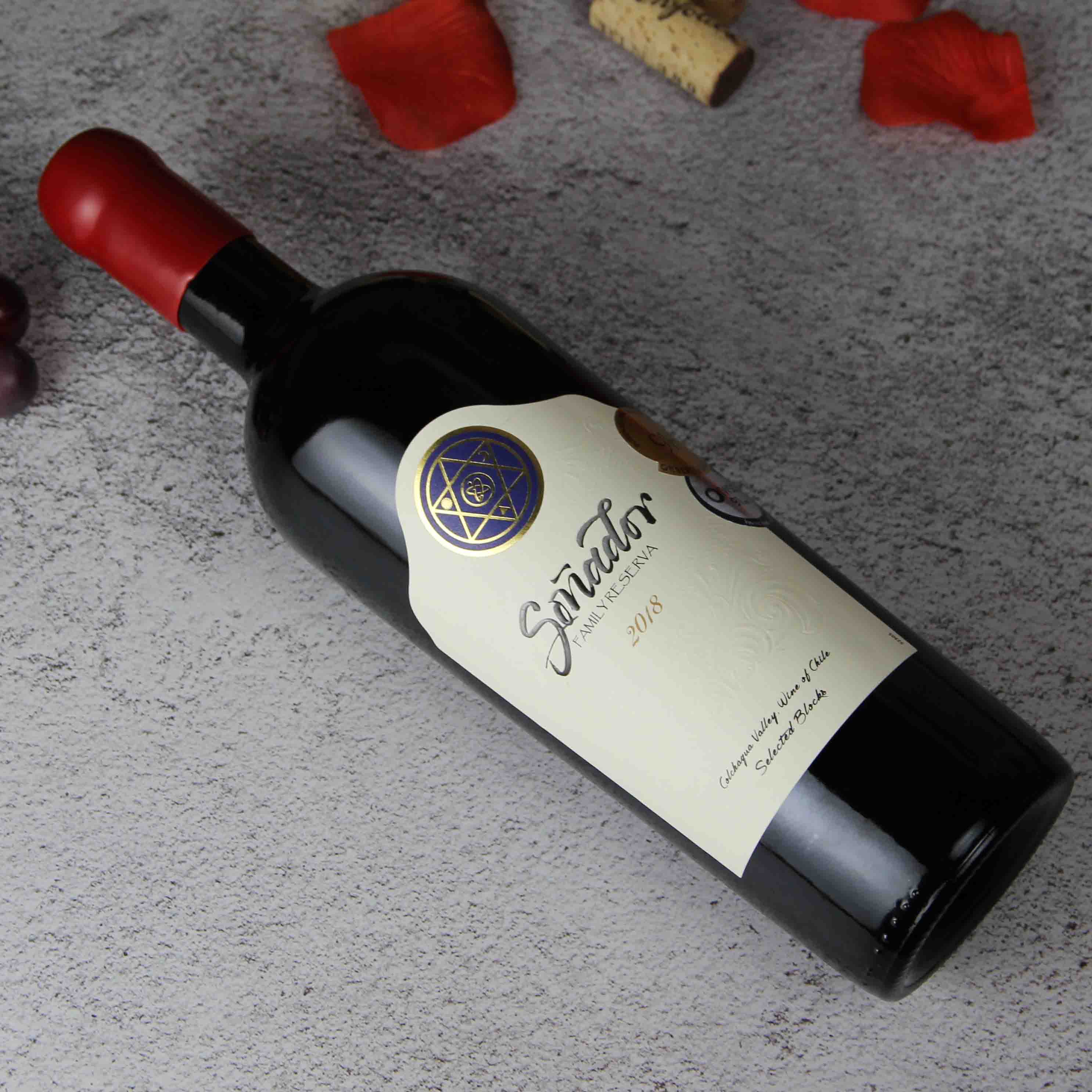 智利科尓查瓜谷梦想家家族珍藏红葡萄酒红酒
