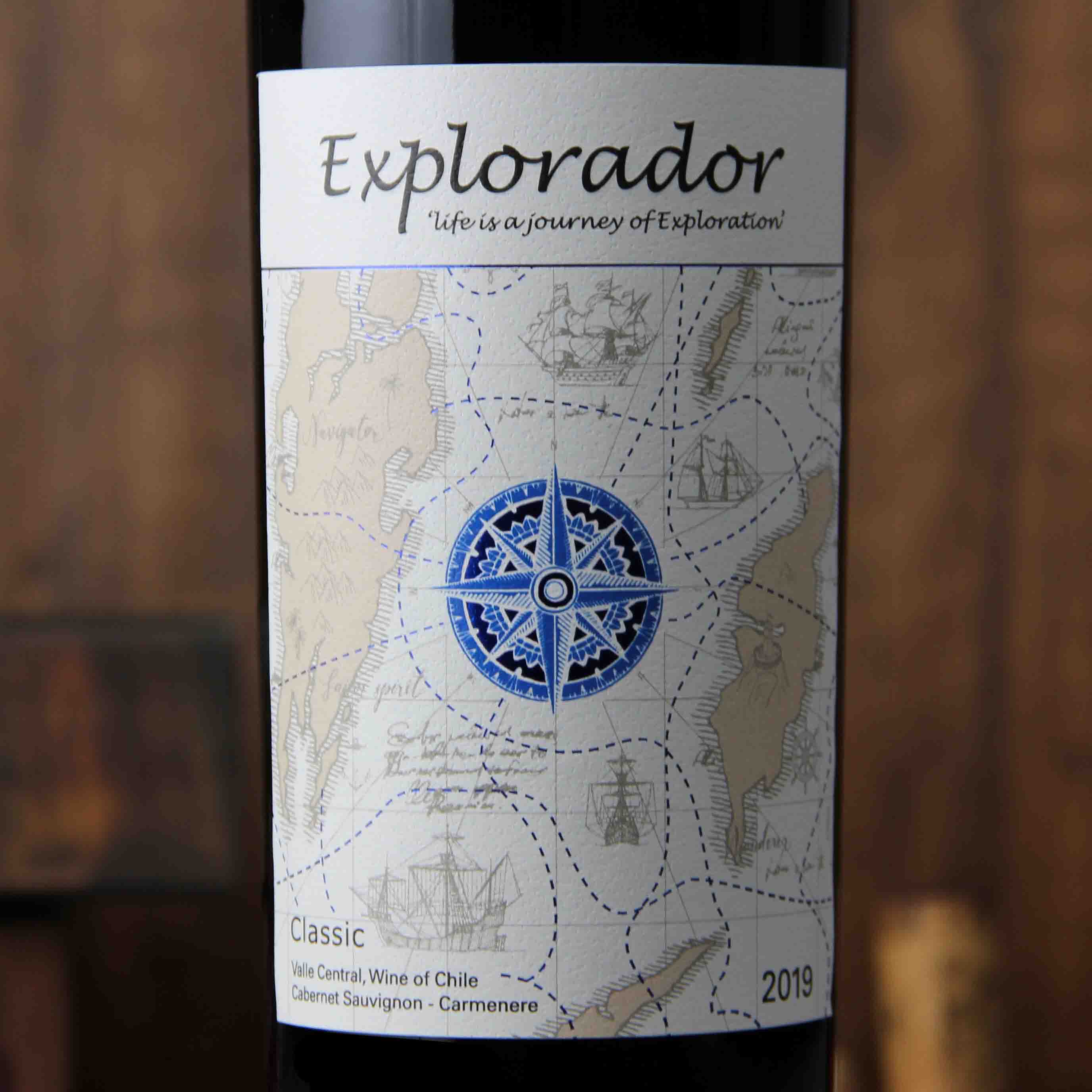 智利中央山谷探索者红葡萄酒红酒