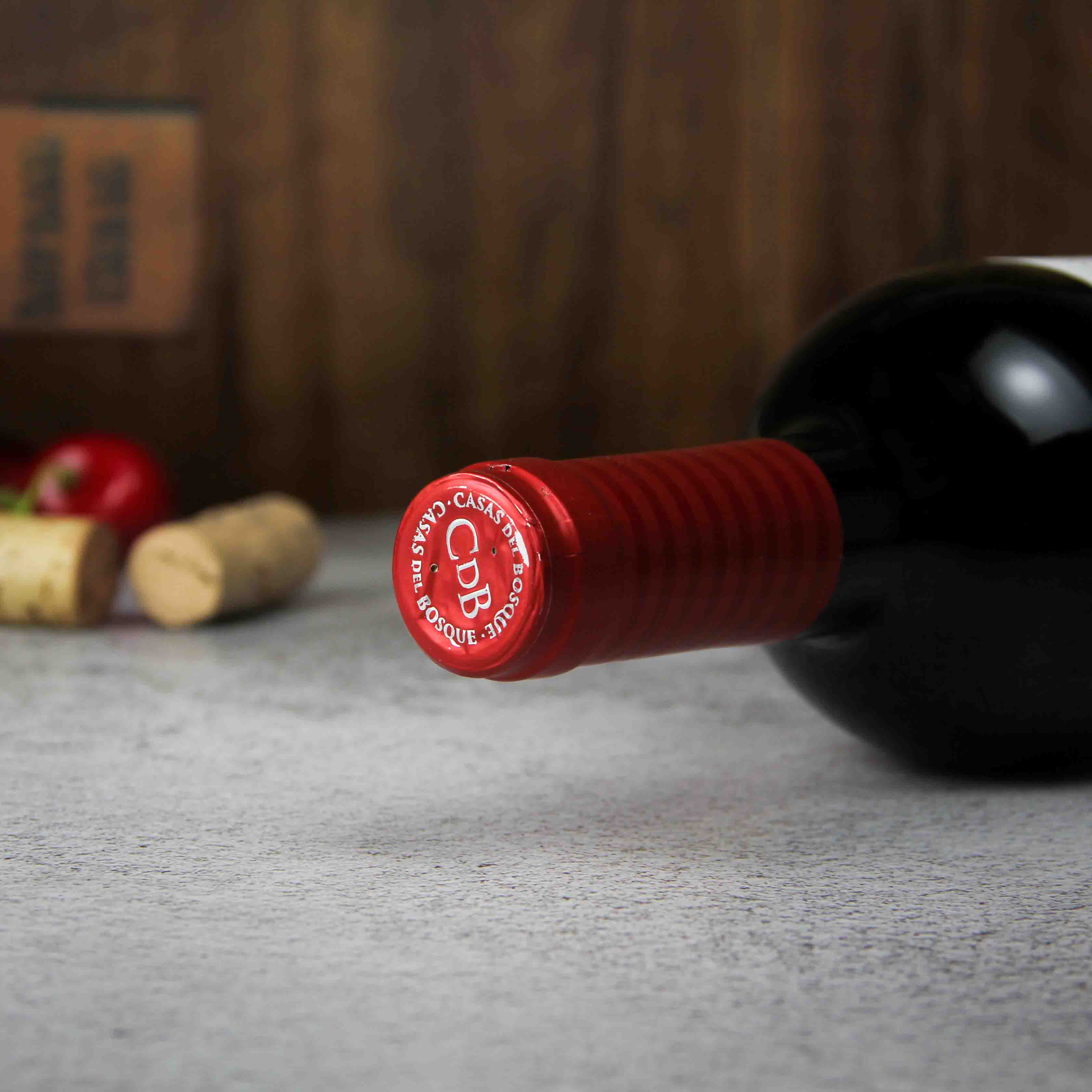 智利兰佩谷卡萨伯斯克珍藏赤霞珠红葡萄酒红酒