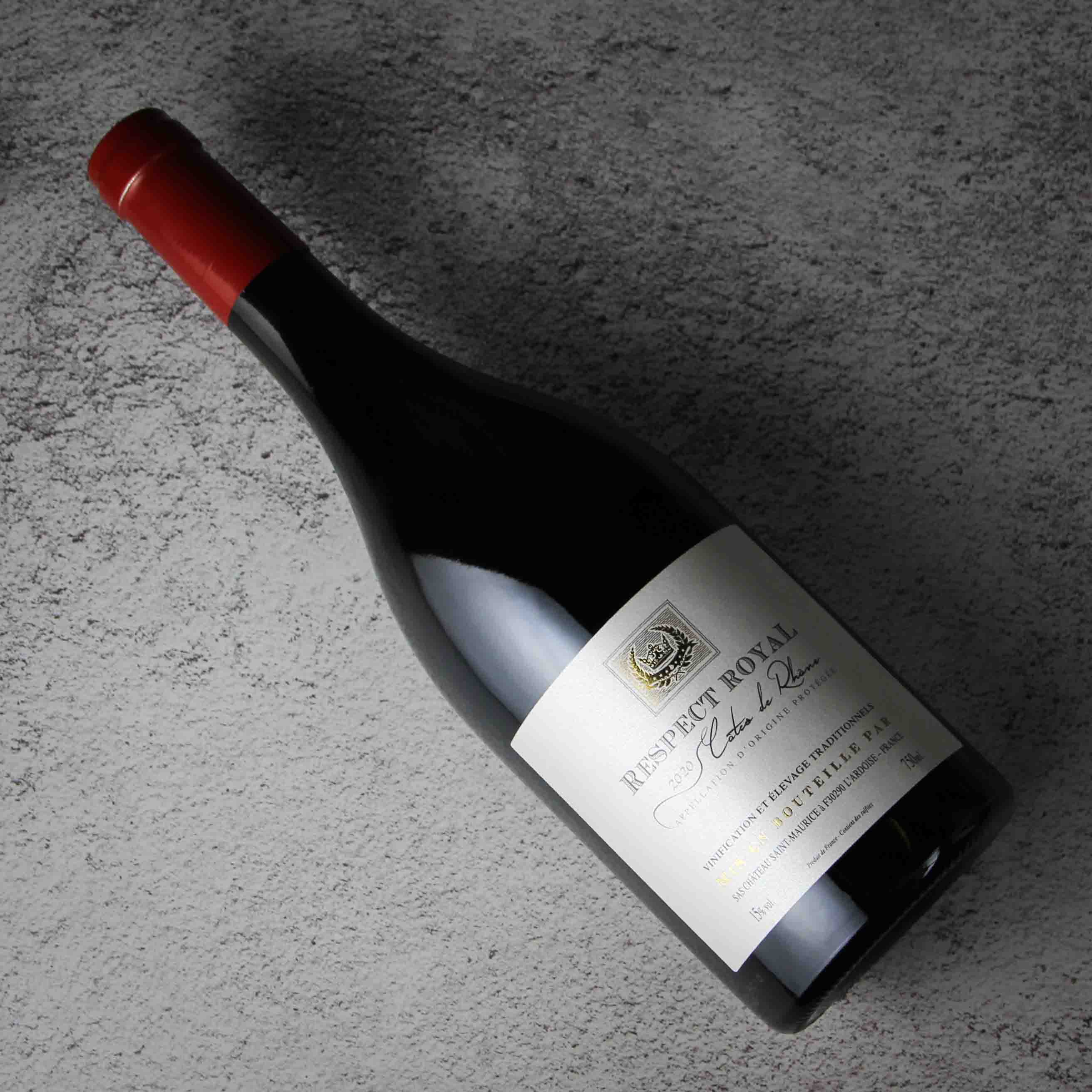 法国罗纳河谷皇家-金樽红葡萄酒