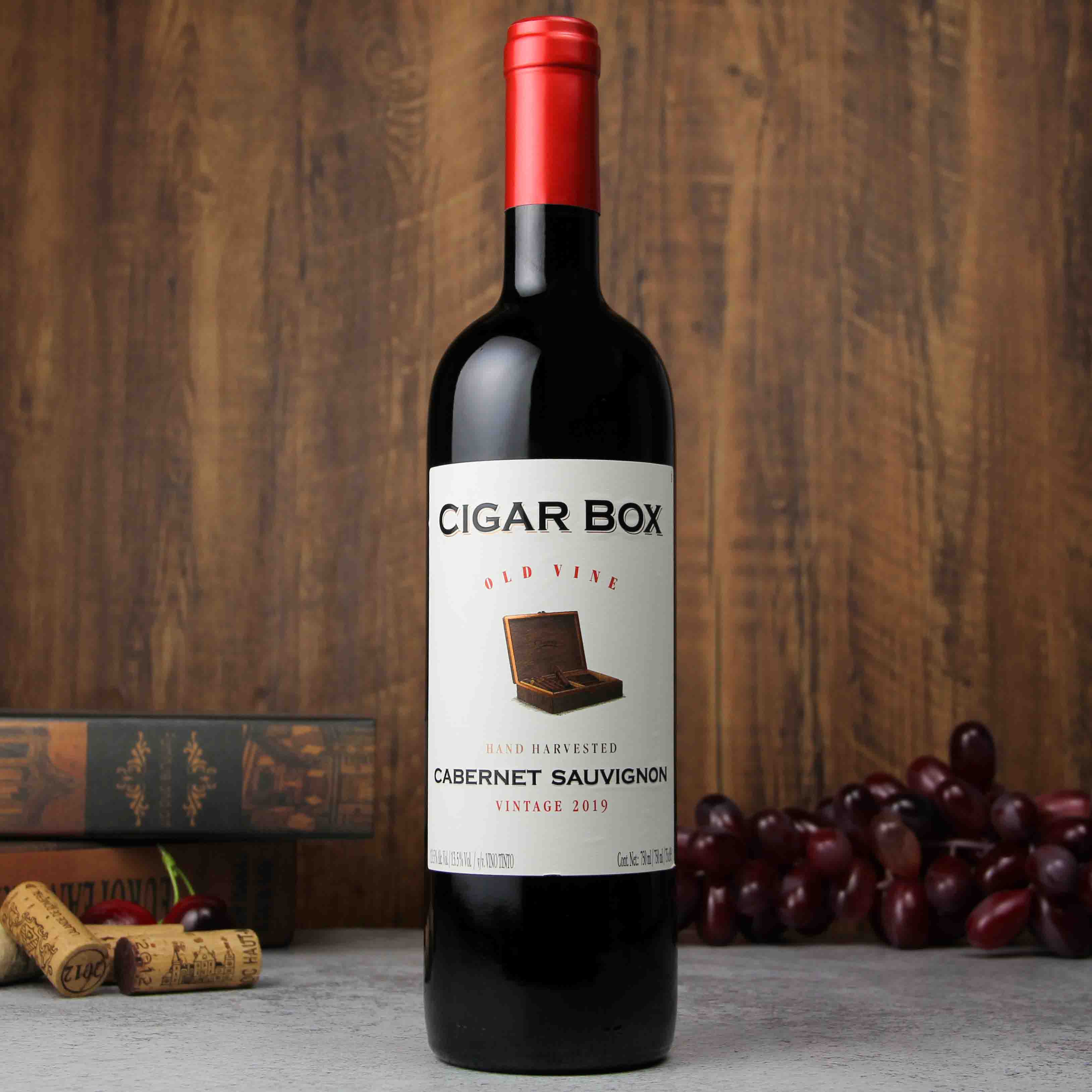 智利迈坡谷苏安蒂诺雪茄盒赤霞珠红葡萄酒 
