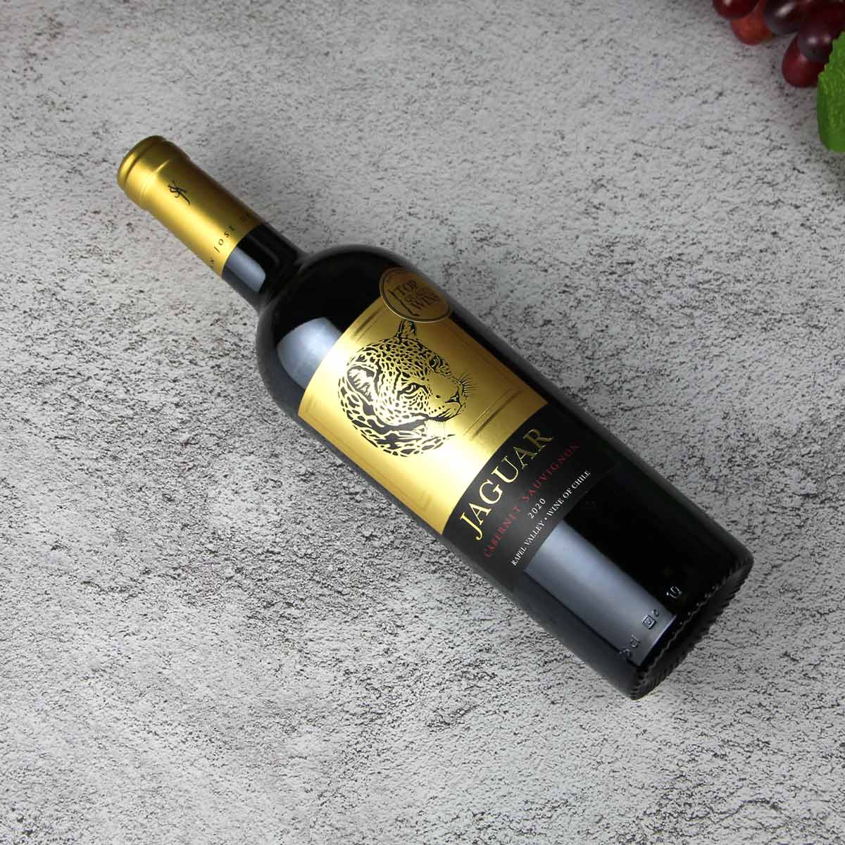 智利拉佩尔谷美洲虎经典赤霞珠干红葡萄酒红酒