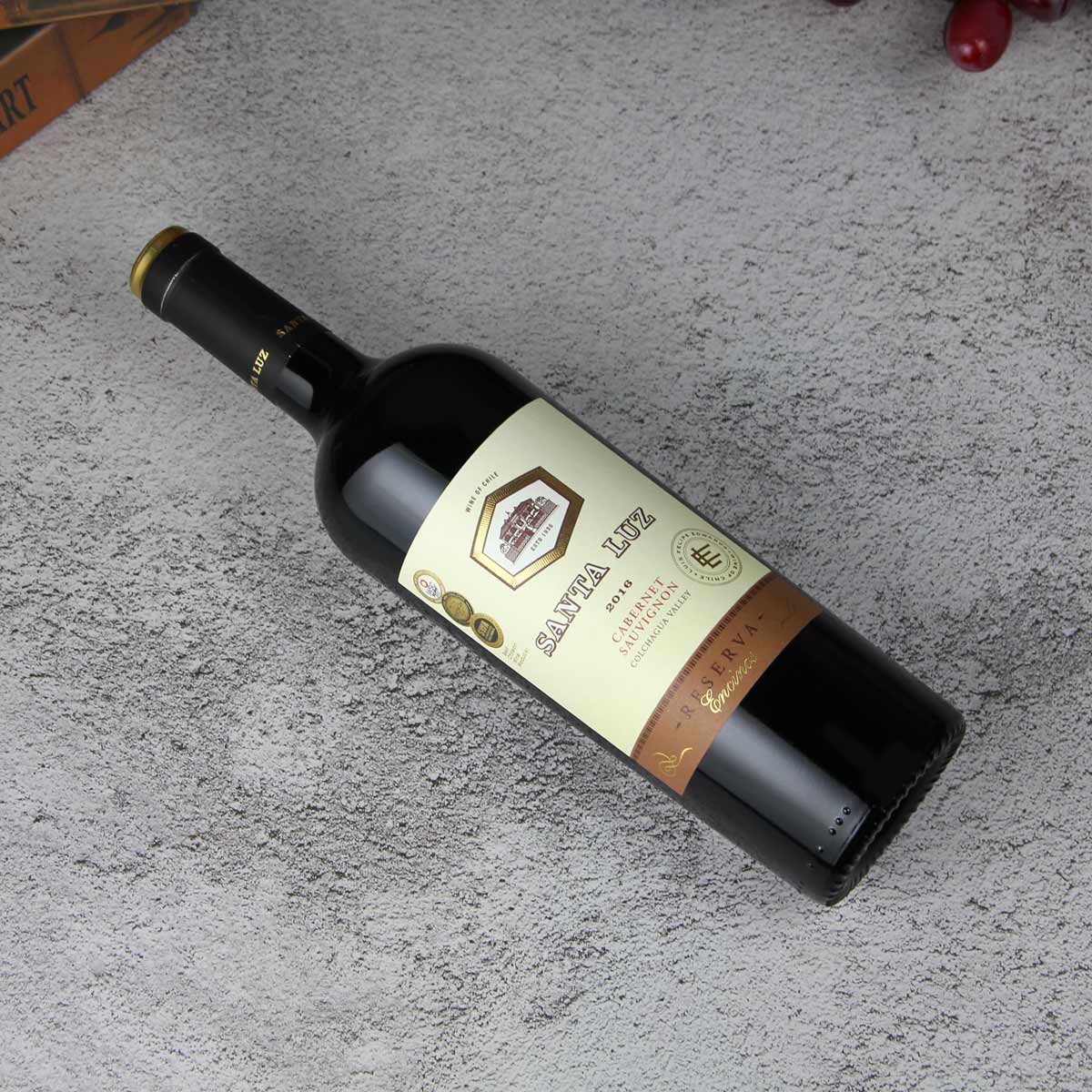 智利中央山谷桑塔露琪珍藏赤霞珠干红葡萄酒红酒