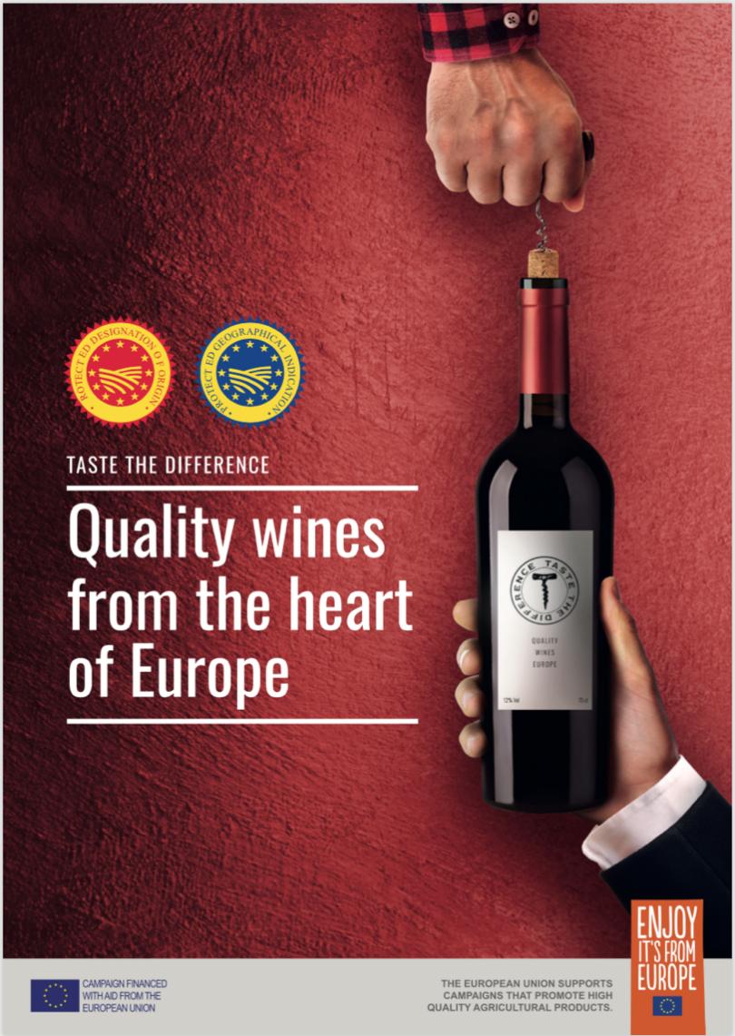 “欧洲优质葡萄酒 : 品味与众不同”将在深圳举办系列活动