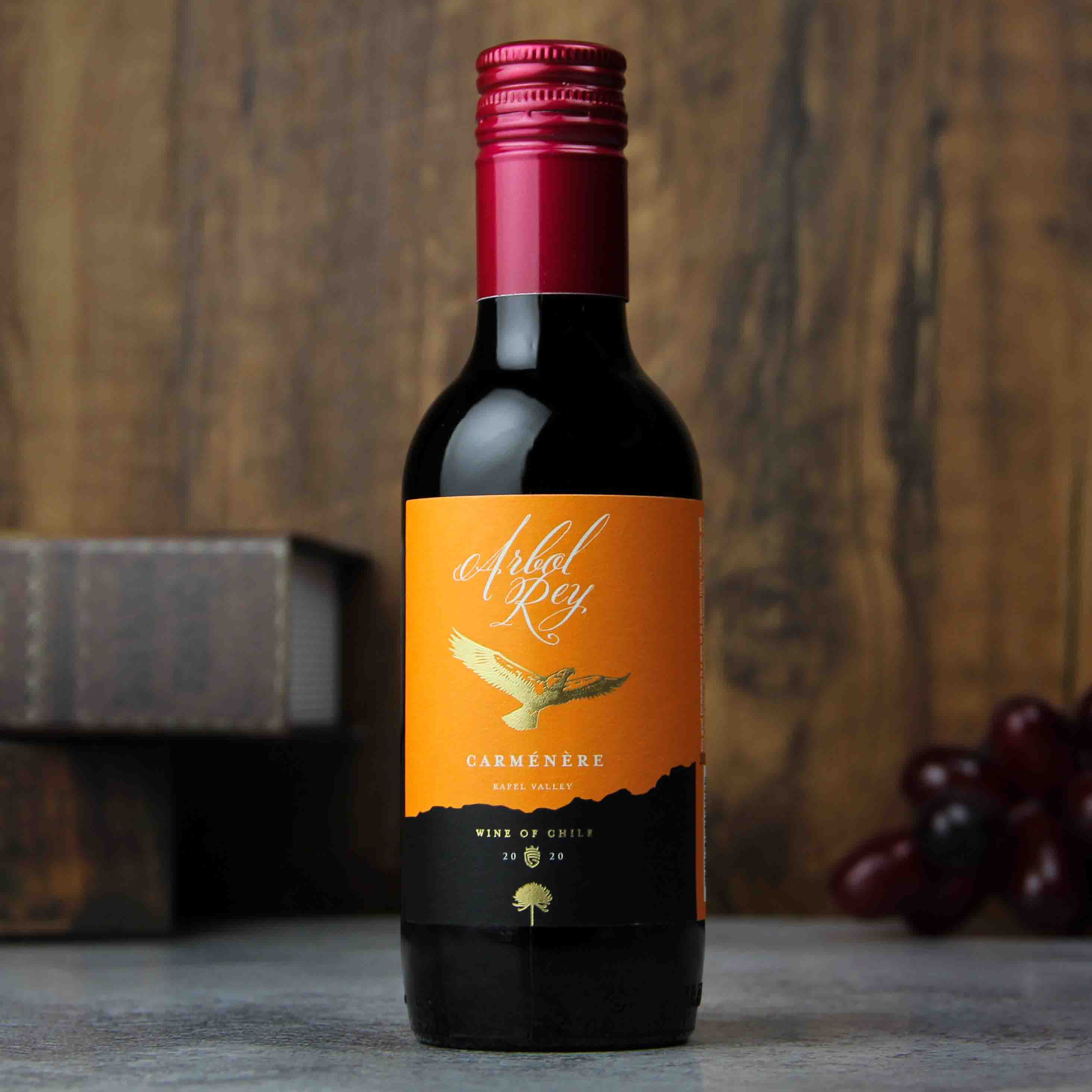 智利拉佩尔谷森林之王经典佳美娜干红葡萄酒187.5ML