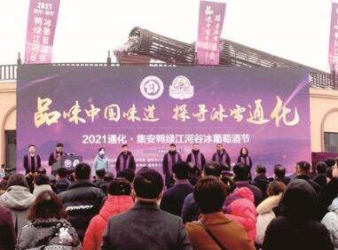 2021通化·集安鸭绿江河谷冰葡萄酒节日前举行