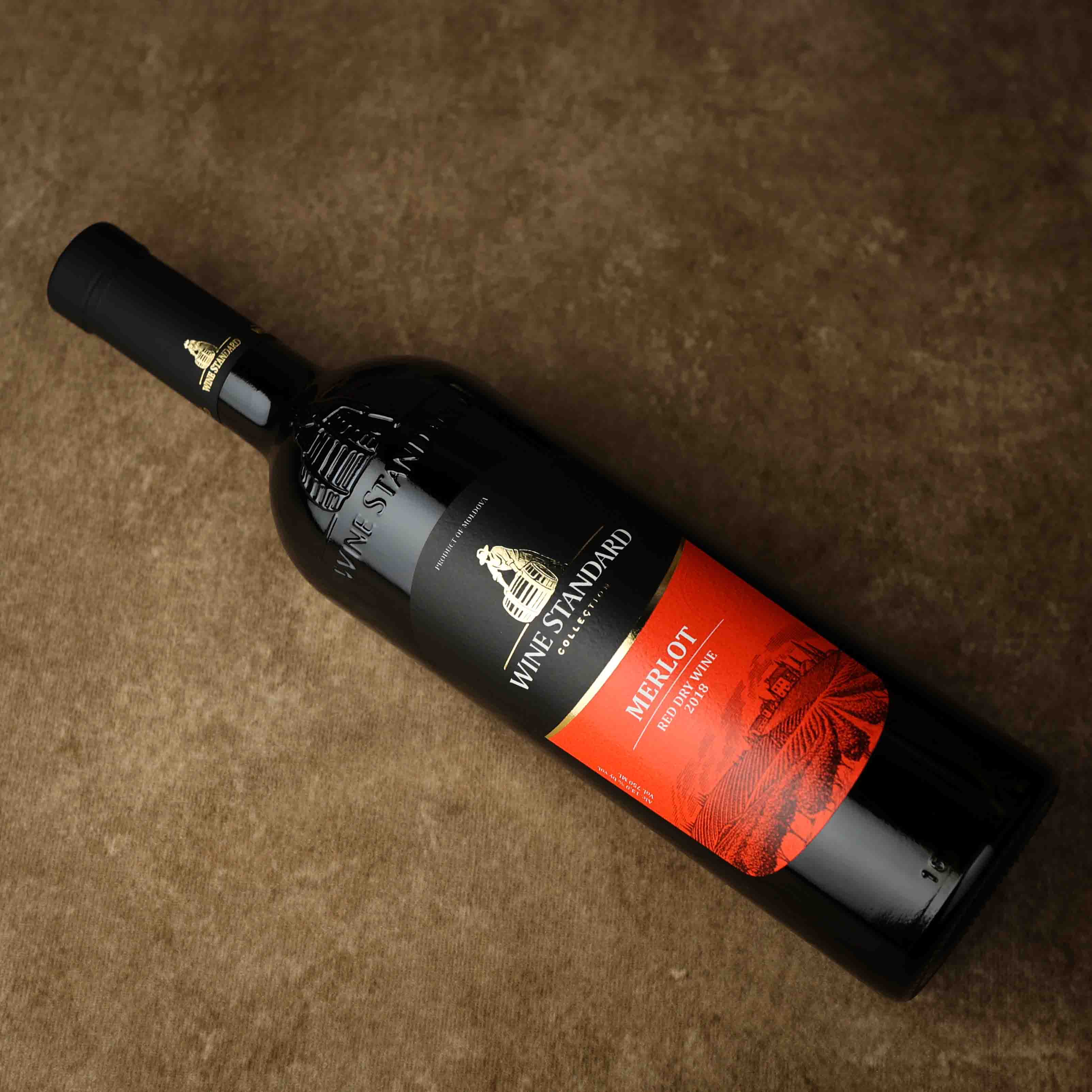 摩尔多瓦乌标美乐干红葡萄酒 （5号）