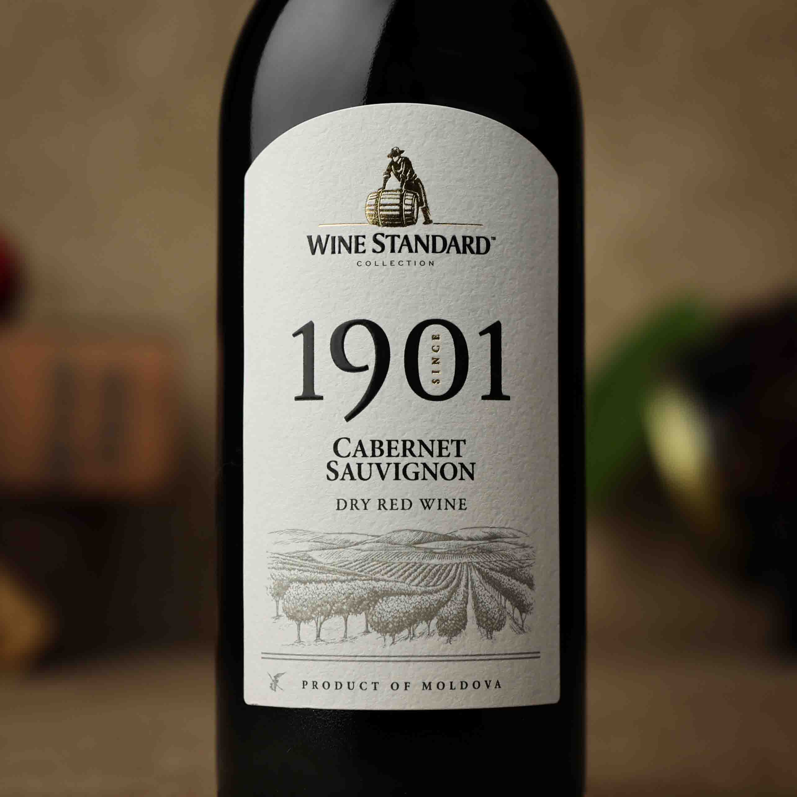 摩尔多瓦摩标赤霞珠干红葡萄酒1901