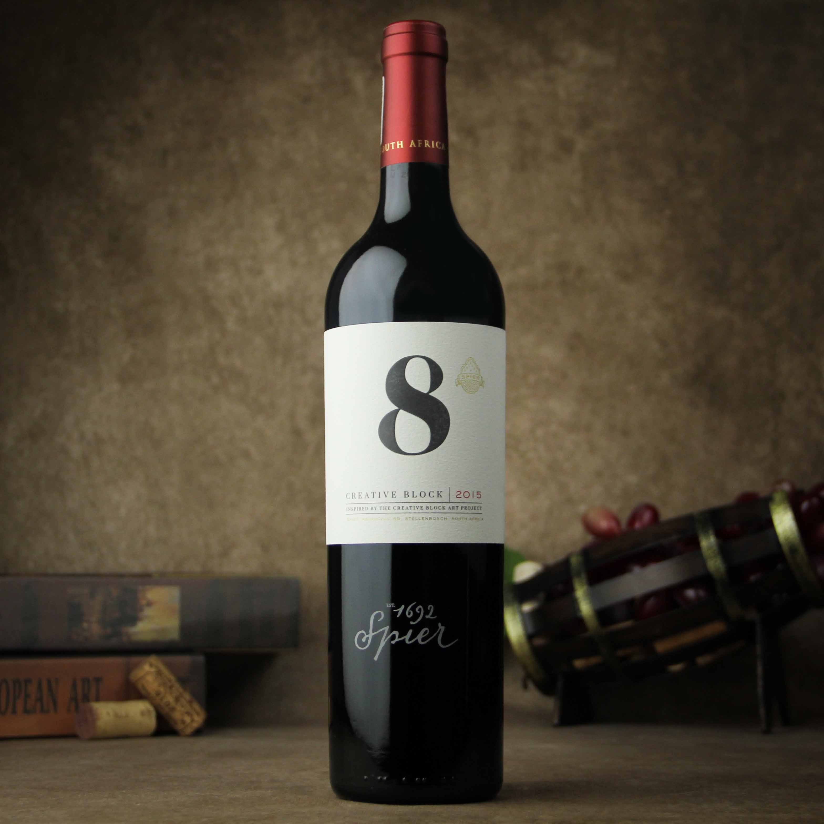 南非斯泰伦布什斯皮尔创意区间系列8号混酿红葡萄酒