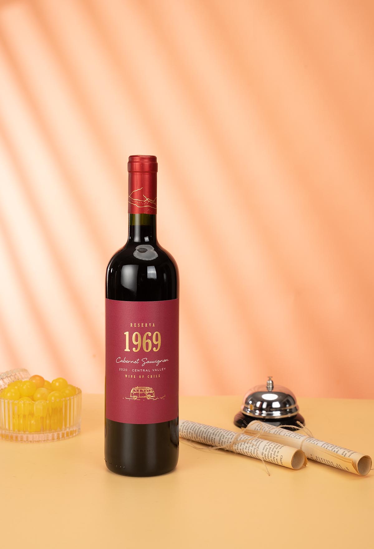 智利中央山谷1969珍藏赤霞珠干红葡萄酒