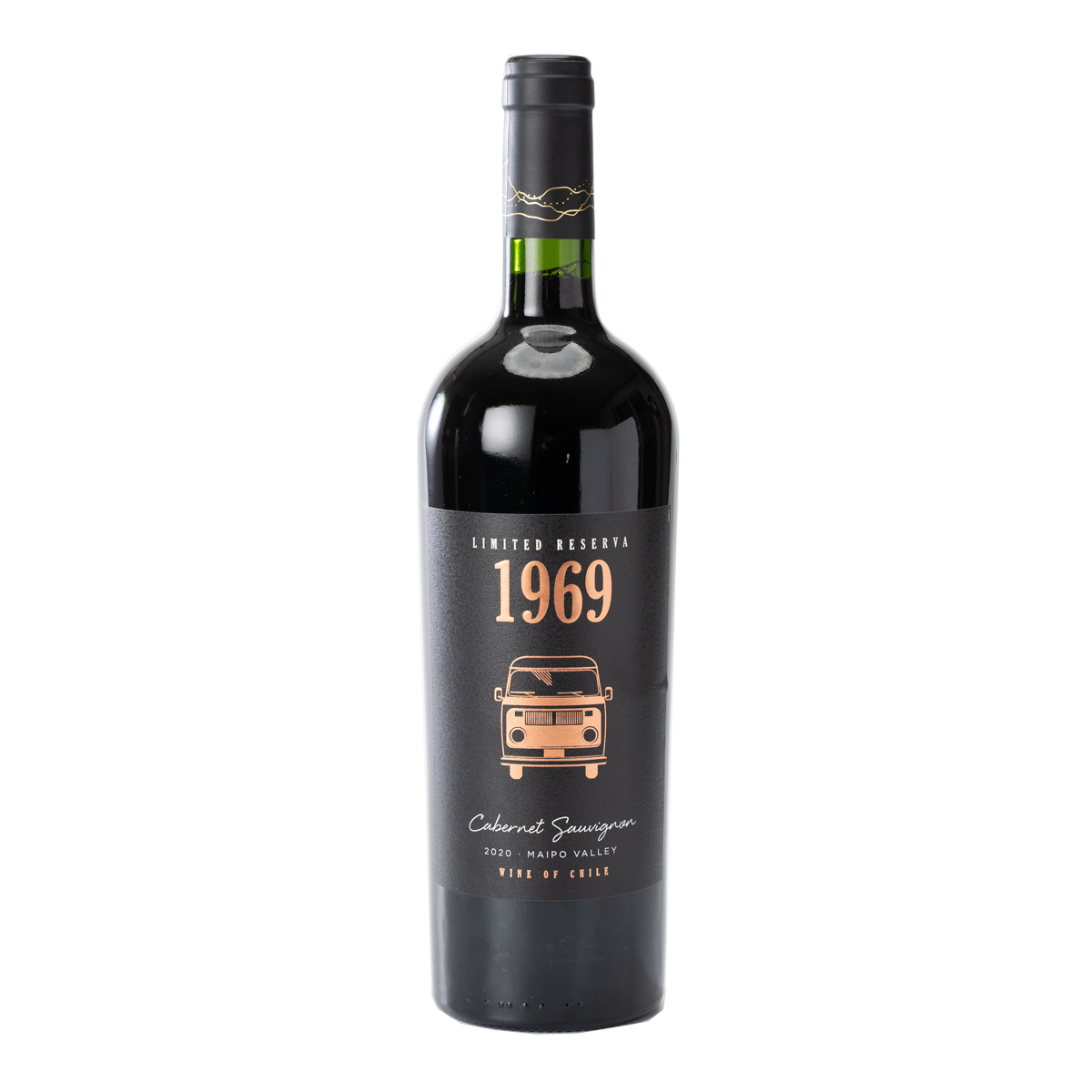 智利迈坡山谷1969限量珍藏赤霞珠干红葡萄酒
